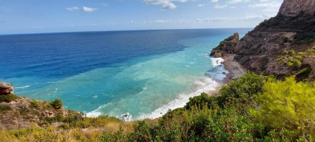 Casita De La Cumbre - Comfortable Holiday Home Near Cala Moraig Бенитачель Экстерьер фото